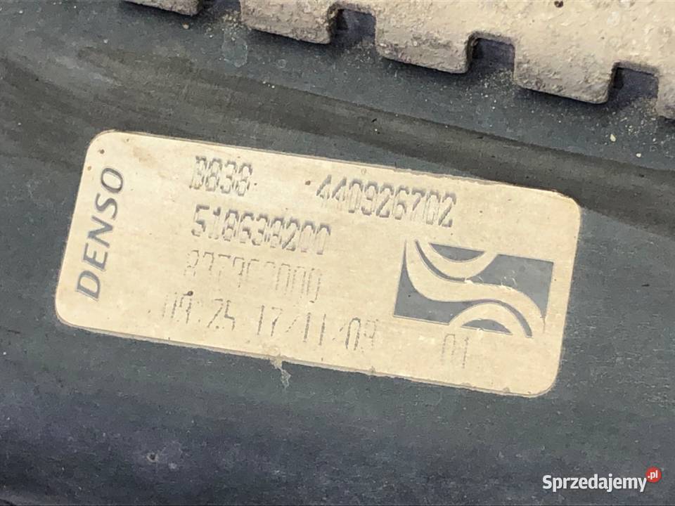 CHŁODNICA WODY FIAT GRANDE PUNTO 13 75 RADIATOR