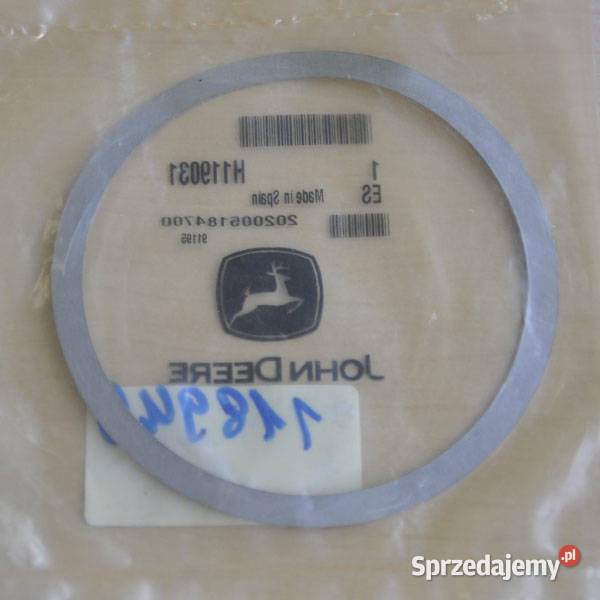 H119031 Uszczelka TK050 mm 0020 STALOWA John mazowieckie