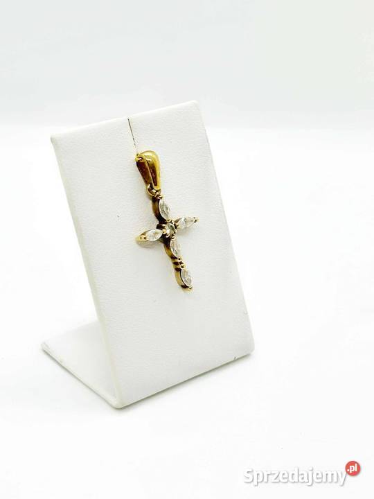 Złota Zawieszka pr 333 119g Krzyżyk Elbląg