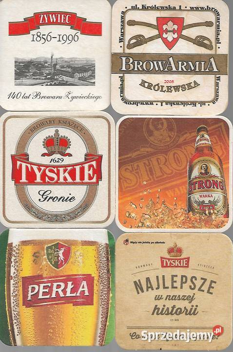 Podstawki pod piwo 3 sprzedam