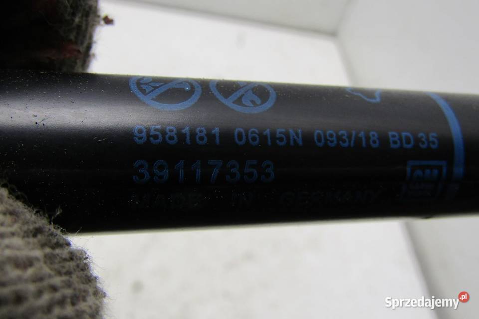 SIŁOWNIK TELESKOP KLAPY BAGAŻNIKA PRAWY LEWY