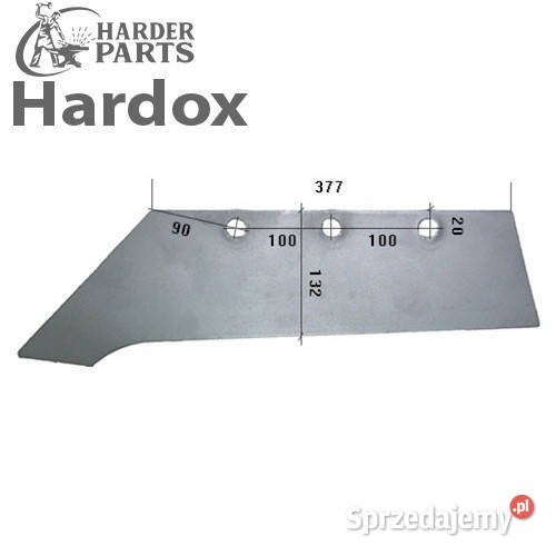 Lemiesz 14 HARDOX PK000004L części do pługa Suwałki