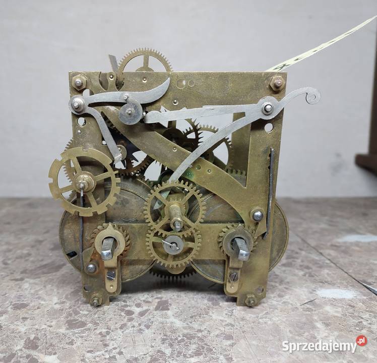 M158 Mechanizm starego zegara ściennego Kienzle
