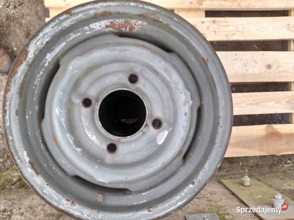 Obręczefelgi stalowe Skoda 100S110 komplet Tulce