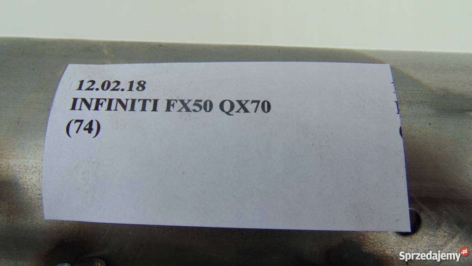 STELAŻ POD DESKĘ ROZDZIELCZĄ UK INFINITI FX50 Nowy Tomyśl
