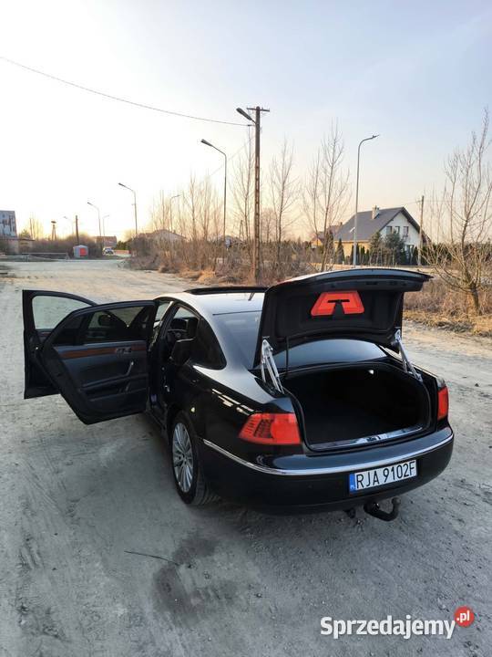 Volkswagen Phaeton 30TDI CEXA 240 GP2 2009r czarny podkarpackie