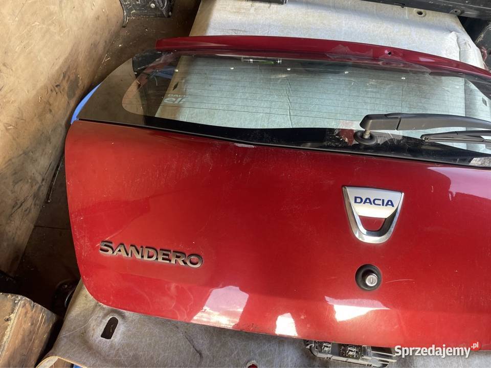 Dacia Sandero I Stepway Klapa TYŁ TYLNA podlaskie Rutki-Kossaki