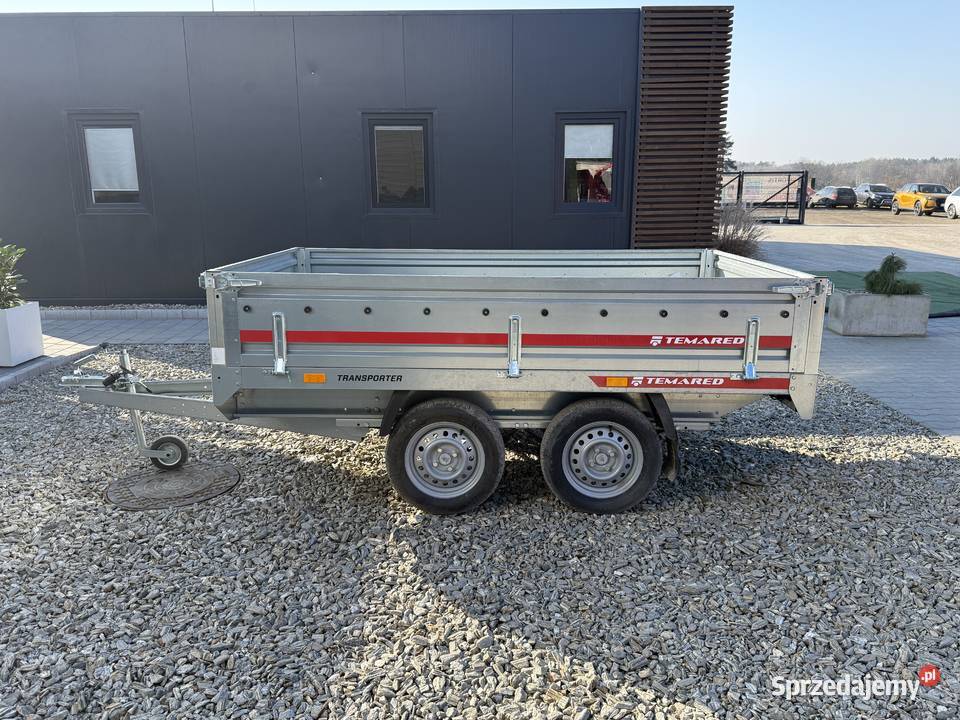 Przyczepka samochodowa TEMARED TRANSPORTER Rok produkcji 2026 wielkopolskie Leszno sprzedam