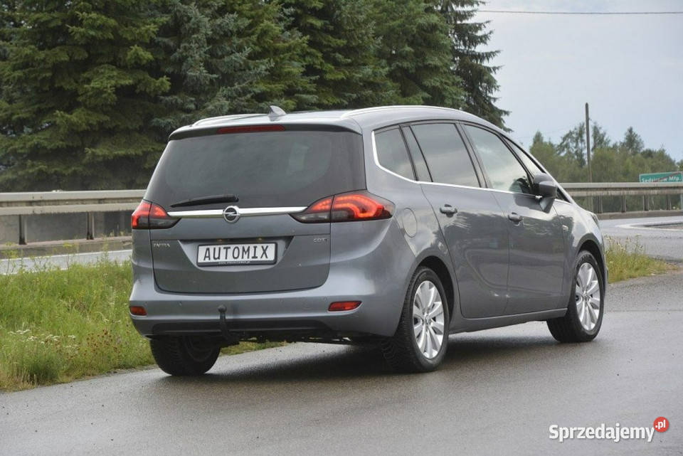 Opel Zafira 16 CDTI nawi kamera hak 7 osobowy serwisowany w ASO podkarpackie Sędziszów Małopolski