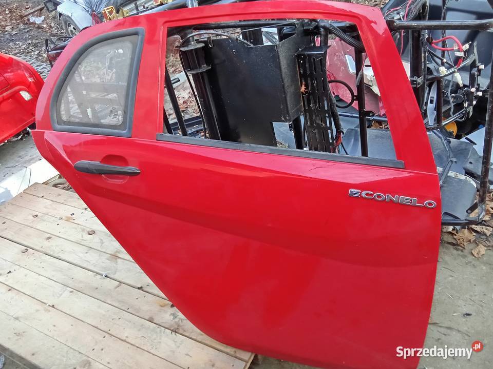 ECONELO Z1 zewnętrzne poszycie drzwi obydwie