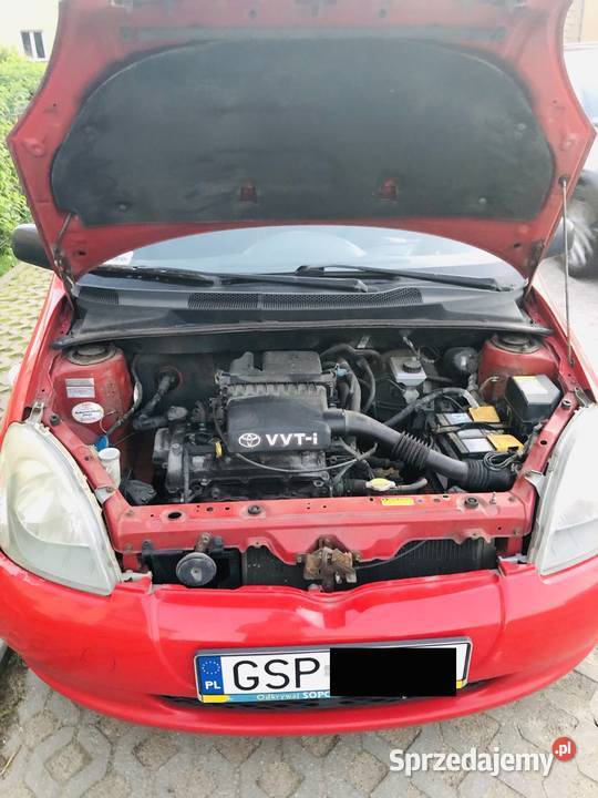 Toyota Yaris 2002 na części dawca silnika 208000km Gdańsk sprzedam