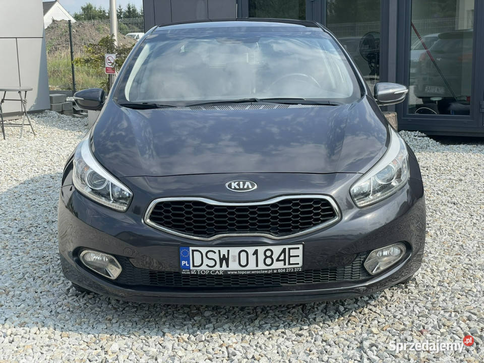 Kia Ceed 16 16V GDI XL 135 2012r bogata wersja światła przeciwmgielne