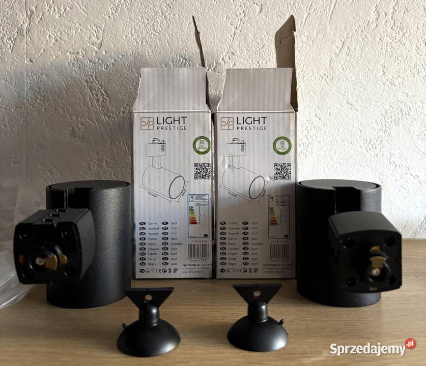 Reflektor Snow Czarny ruchomy LIGHT PRESTIGE