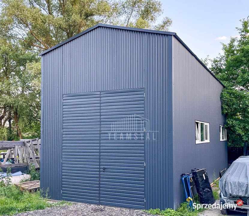 Hala Garaż Blaszany 5x10m Brama Dwuskrzydłowa sprzedam