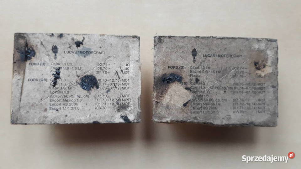 Platynki Ford Capri 13L Escort 16L 1237 013 715 osobowe Układ elektryczny silnika Bukownica sprzedam