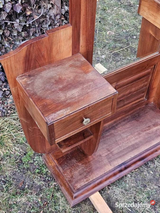 szafka z lustrem drewniana Wiązów