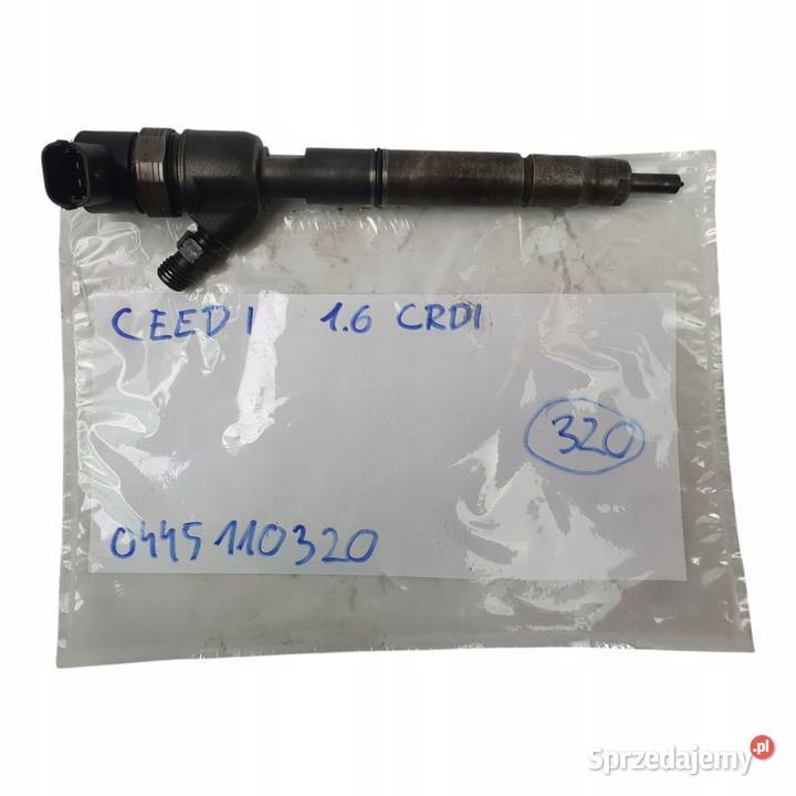 WTRYSKIWACZ wtrysk Kia Ceed 16 CRDI 0445110320 osobowe Chełm sprzedam