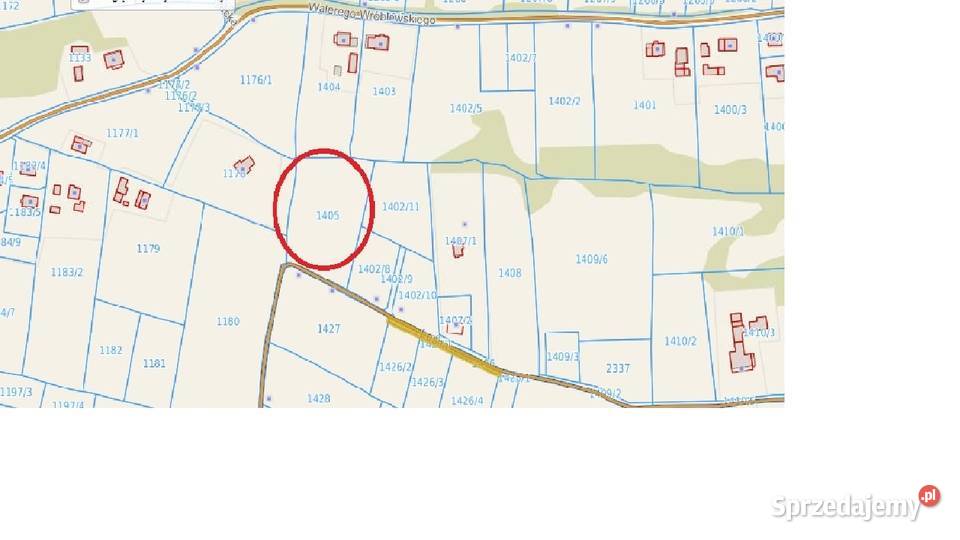 Działka rolnobudowlana 5600m2 Leśna MEDIA Tuchów