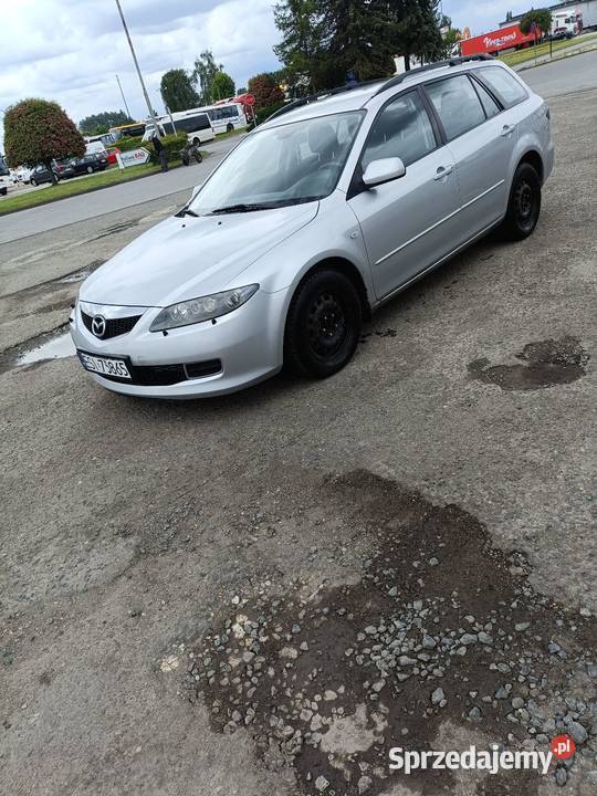 Mazda 6 2007r Bogate wyposażenie autoalarm Sieradz