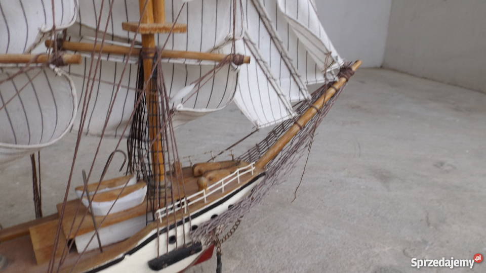 Statek żaglowiec okręt CONFECTION 40x50