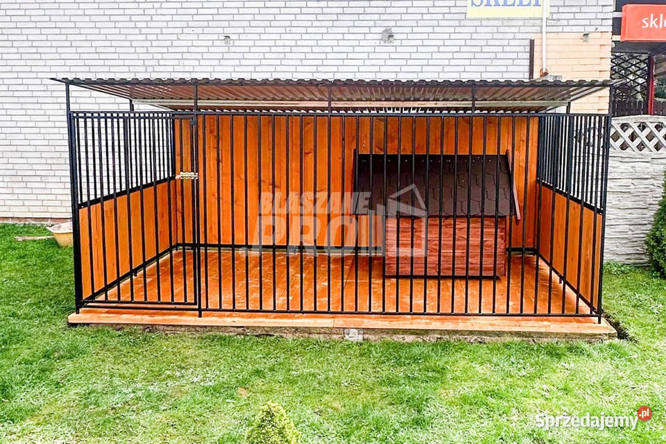 Kojec Psów 4x2m Drewniana Podłoga uchwyt na Niepołomice