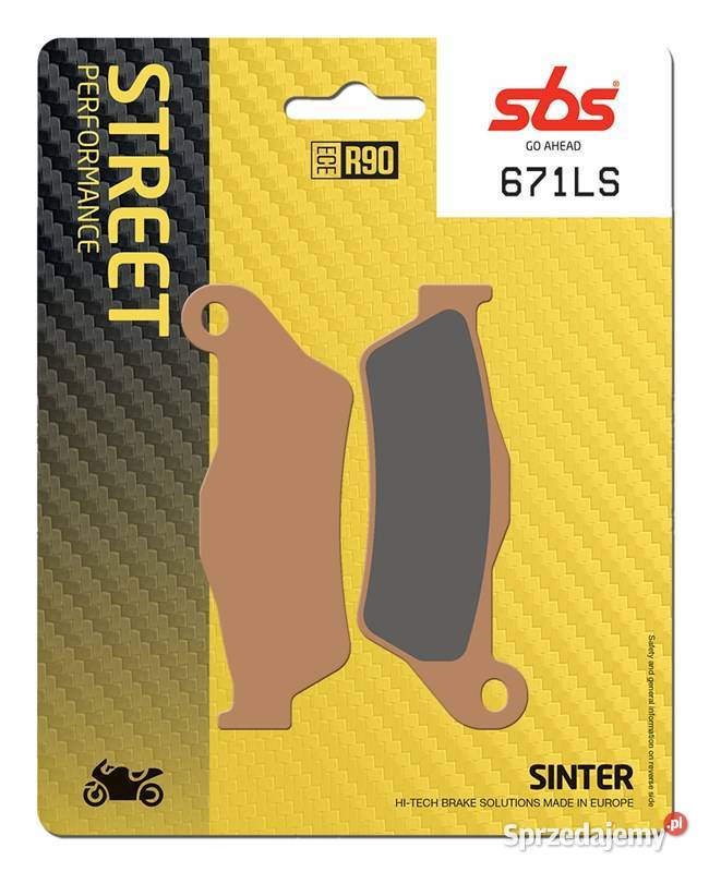 Klocki hamulcowe SBS 671LS TM EN Enduro 125 0117