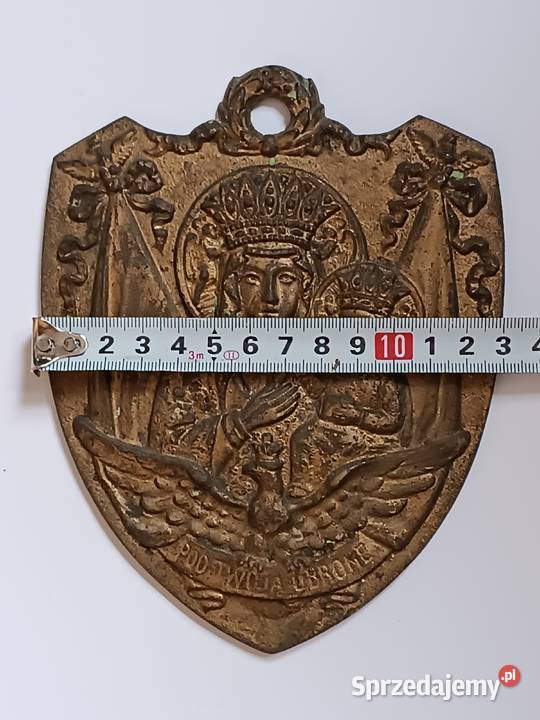 Mosiężny Ryngraf Patriotyczny podkarpackie Rzeszów