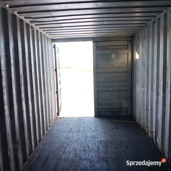 Kontener morski magazynowy używany 20DC Rzeszów