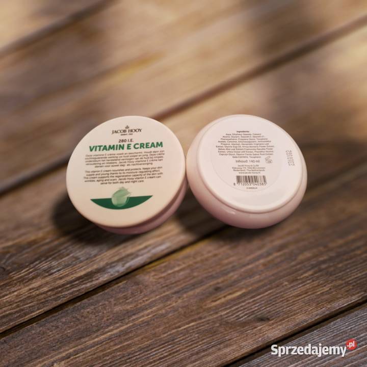 Jacob Hooy Vitamin E Cream 140ml Łódź sprzedam
