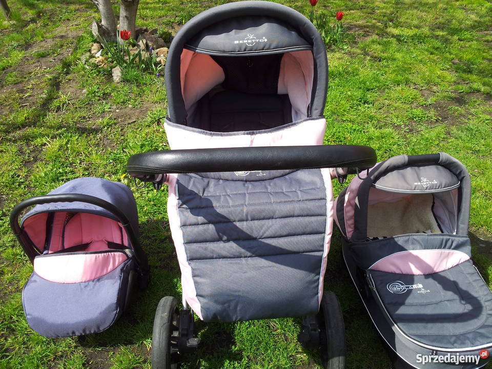 Wózek 3w1 BEBETTO SOLARIS Dzierżoniów