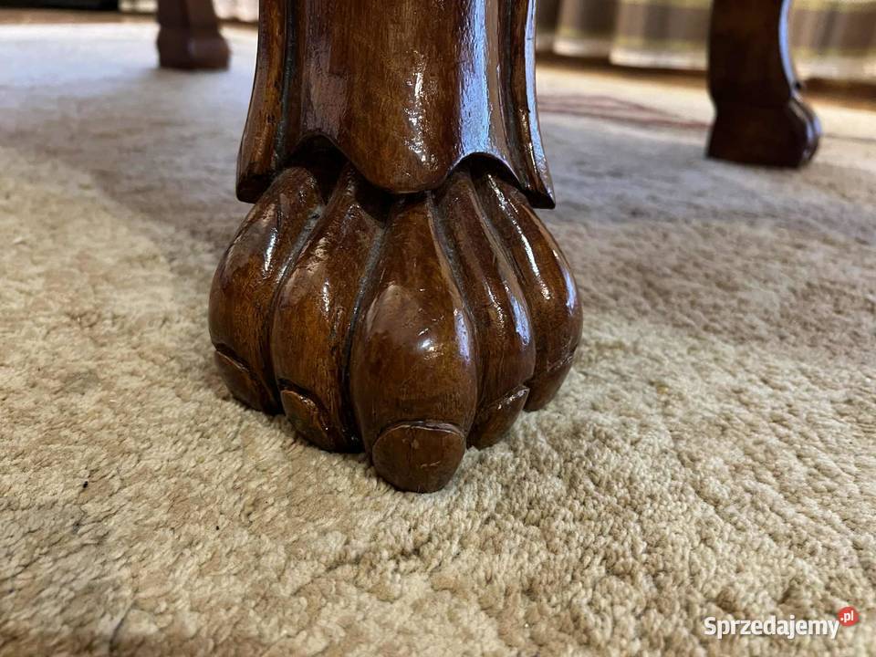 Stół rzeźbiony podkarpackie Łańcut