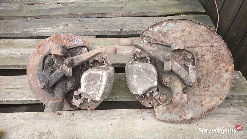 Fiat 125p zwrotnice z zaciskami Łódź