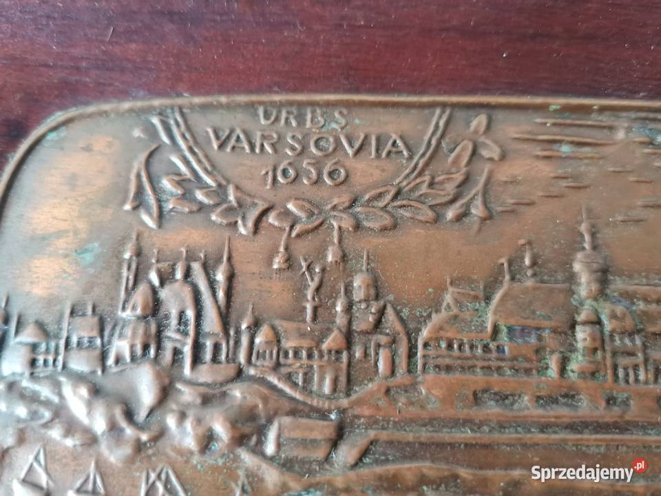 Stara wisząca patera Warszawa design PRL 1960 Katowice