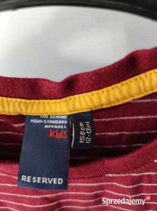 Reserved sportowa koszulka top tshirt długi Kielce