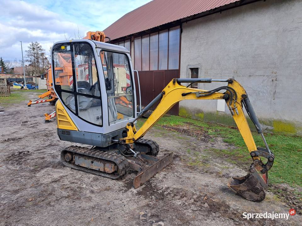 minikoparka wacker neuson 1404 z niemiec wielkopolskie sprzedam