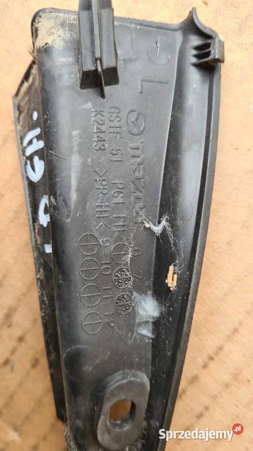 Mazda 6 GH zaślepka narożnik listwy osłony