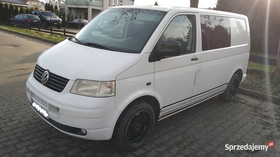 vw transporter t5 19 tdi 2004r klima 5 osobowy Szczecin