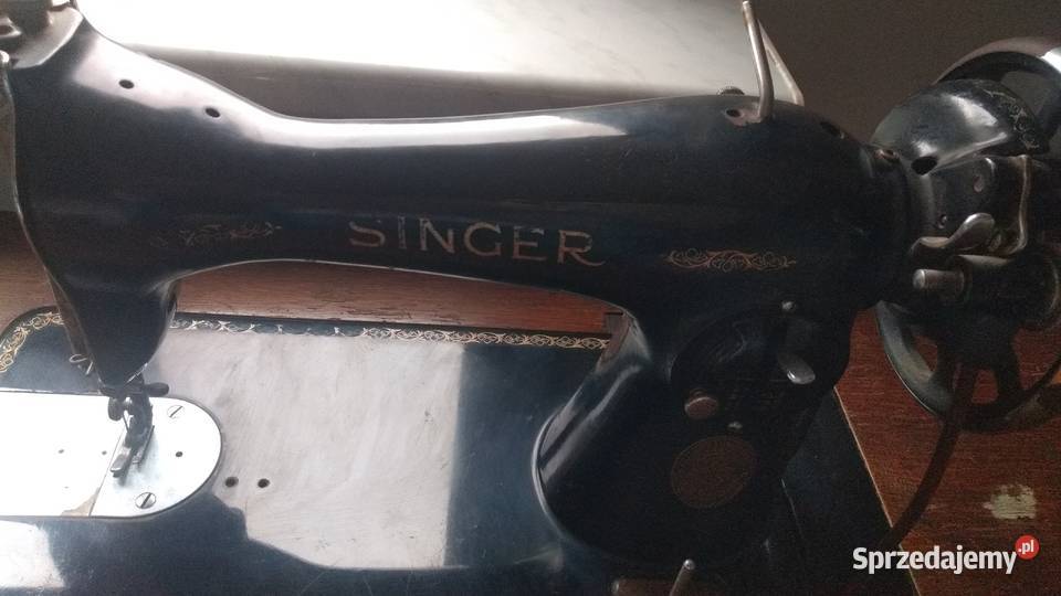 Stara maszyna do szycia SINGER z roku ok 1908