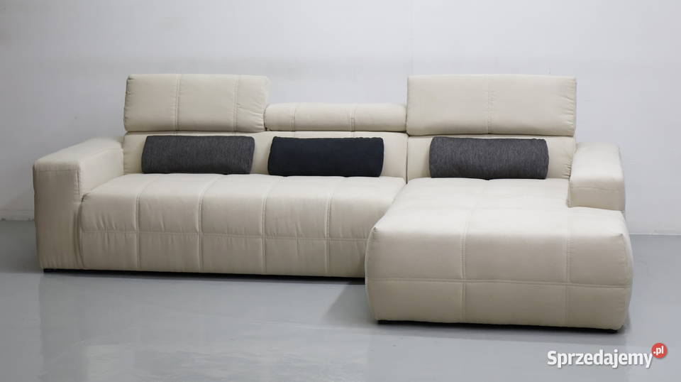 TCB DESIGN narożnik regulowane zagłówki sofa Poznań