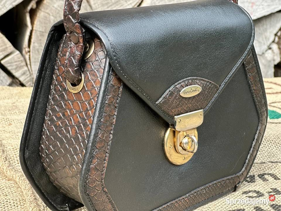 Pierre Cardin skórzana kopertówka