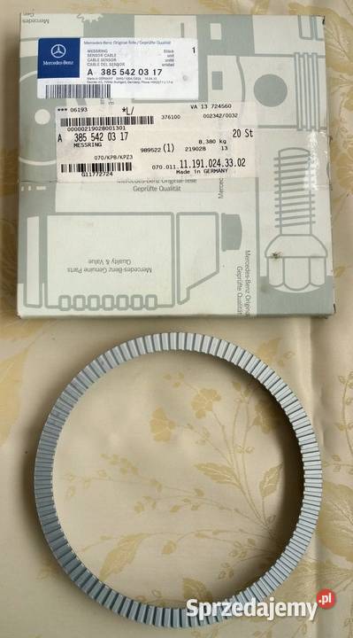 Pierścień nadajnik impulsów ABS Mercedes Zakopane sprzedam