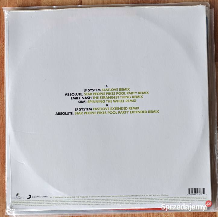 George Michael Older Remixes 12 UK Mint folia małopolskie