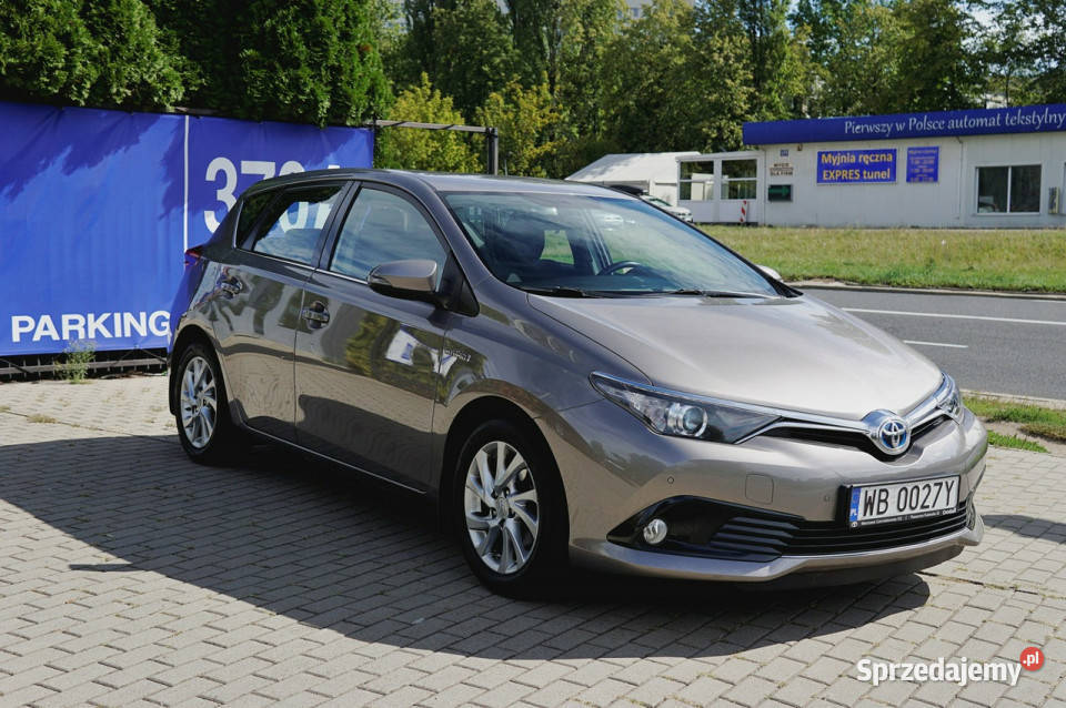 Toyota Auris salon Polska ładny hybryda II 2012 światła do jazdy dziennej Warszawa sprzedam
