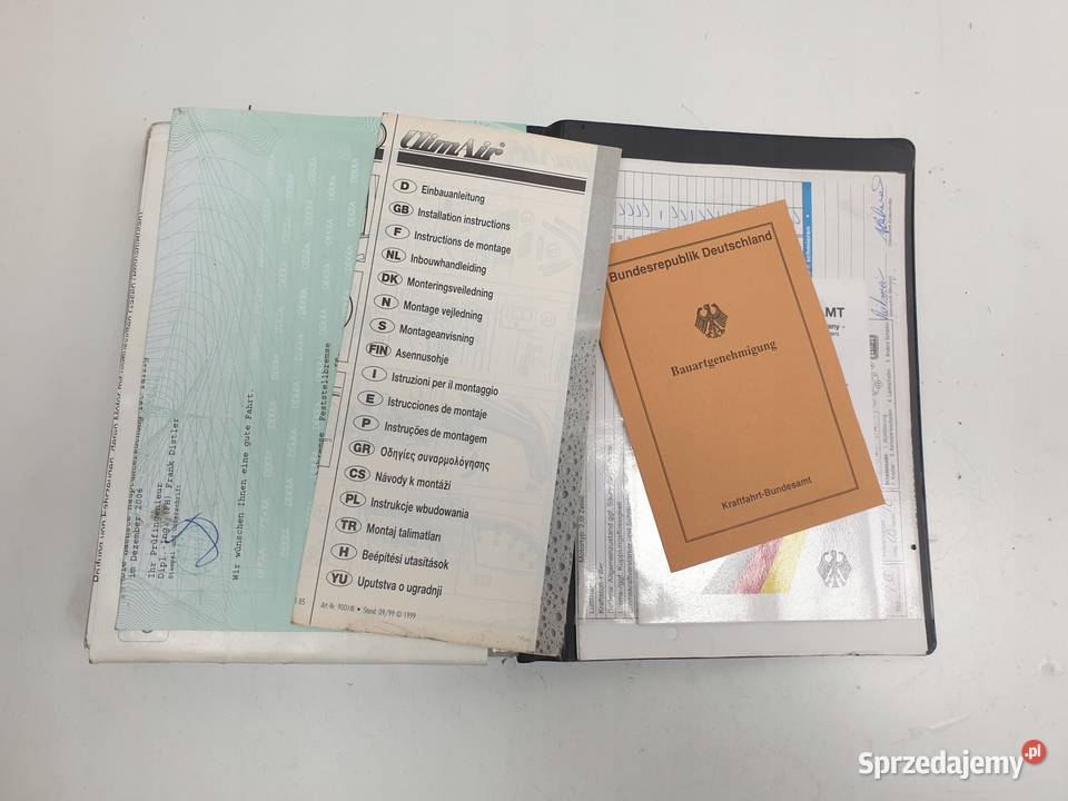 Mazda 5 POKROWIEC NA DOKUMENTY Etui kokumenty Rudka