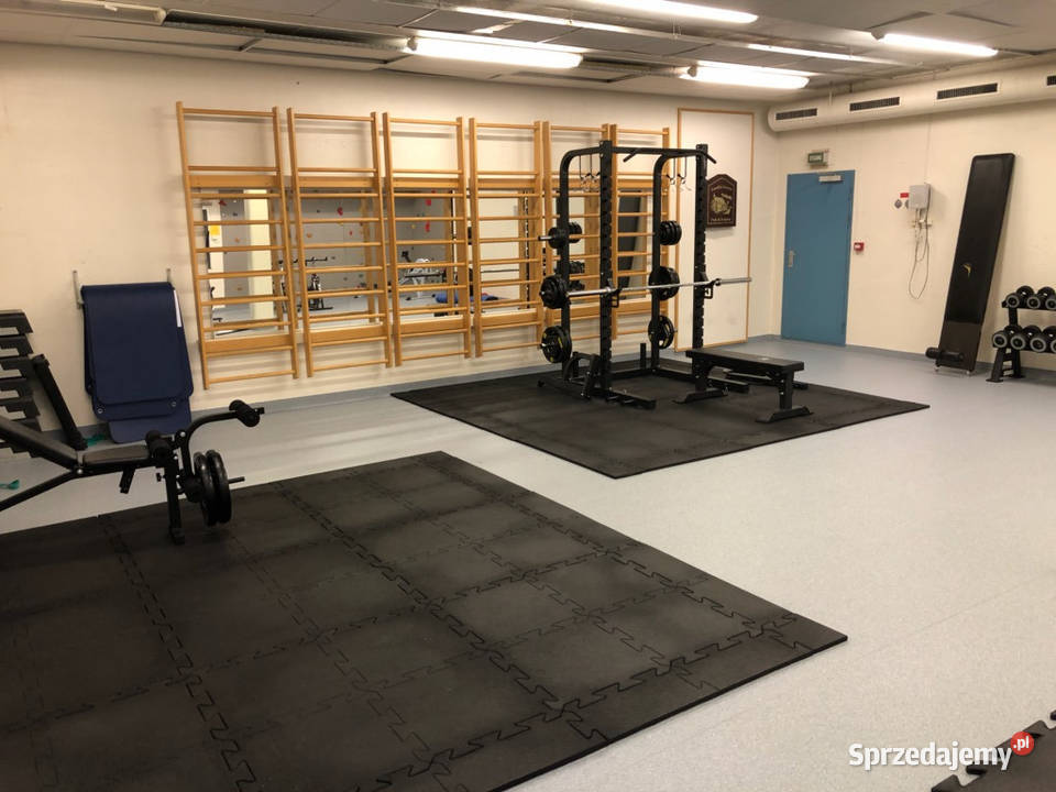 Podłoga na siłownię crossfit fitness Płyty Lublin