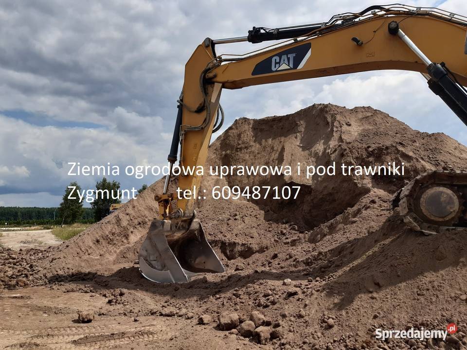 ziemia ogrodowa piasek kopany plukany dabrowki Dąbrówki