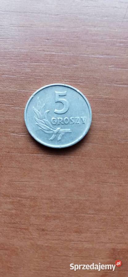 Moneta 5 gr1962 Skoczów