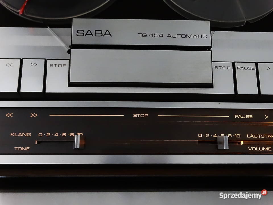 Magnetofon szpulowy SABA TG 454 H lubelskie Biłgoraj sprzedam