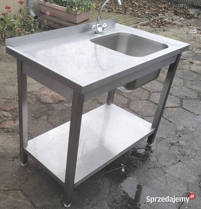 Zlew gastronomiczny 1komorowy 100x60x85 Słupia Kapitulna