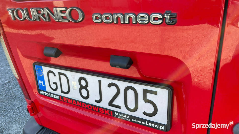 Ford Tourneo Connect 18 Diesel Zarejestrowany czujnik parkowania Elbląg